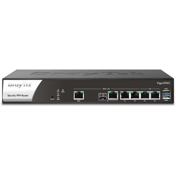 Routeur Ethernet double WAN DrayTek Vigor 2962