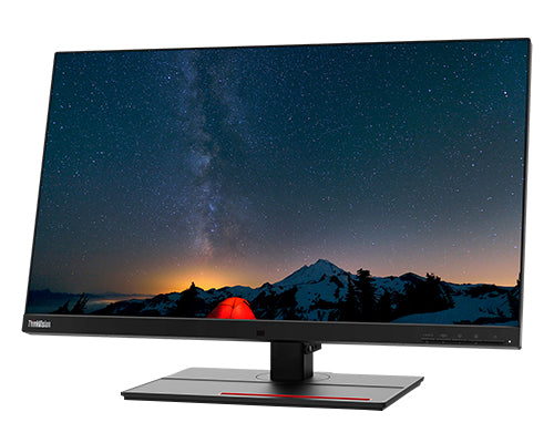 lenovo thinkvision p27u-20 68,6 cm (27") 3840 x 2160 pixels 4k ultra hd led zwart