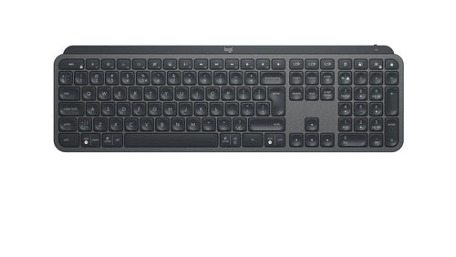 logitech mx keys for business toetsenbord bluetooth scandinavisch grafiet