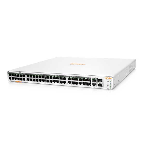 hewlett packard enterprise aruba instant on 1960 48g 40p class4 8p class6 poe 2xgt 2sfp+ 600w managed l2+ gigabit ethernet (10/100/1000) power over ethernet (poe) 1u wit