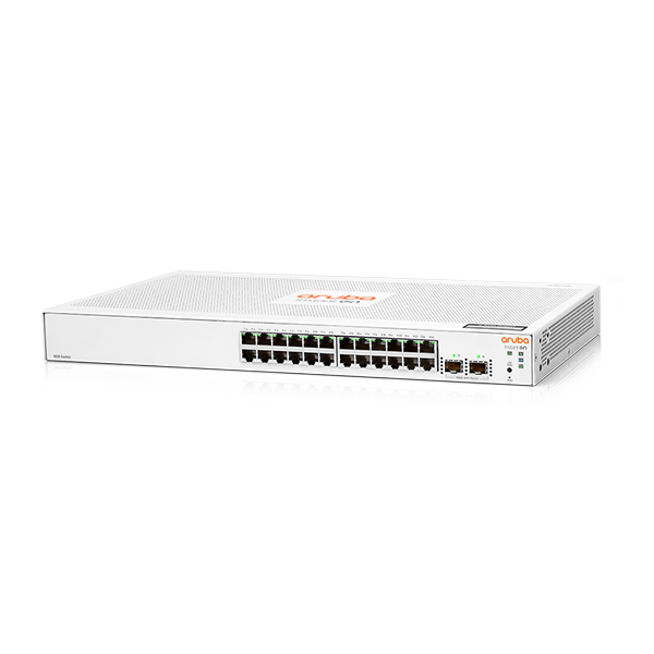 hewlett packard enterprise aruba instant on 1830 24g 2sfp managed l2 gigabit ethernet (10/100/1000) 1u