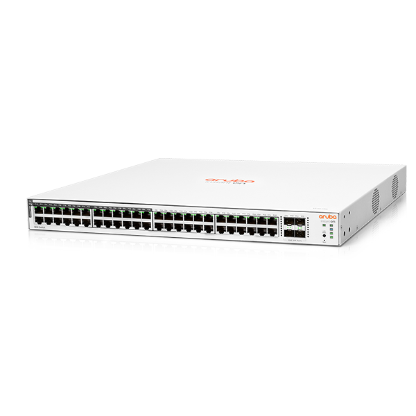 hewlett packard enterprise aruba instant on 1830 48g 24p class4 poe 4sfp 370w managed l2 gigabit ethernet (10/100/1000) power over ethernet (poe) 1u